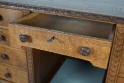 Antique Dutch Carved Oak Art Nouveau Desk / Shop Counter, Early 20th Century -Room Fold Zone 777f1d87 3391 41dc ba3b fbaca5bd579e