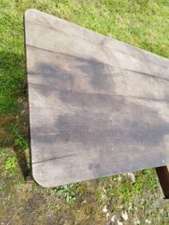 Large Solid Oak Farm Table With Spindle Legs -Room Fold Zone 779d0659 752f 49cf b6bd 254f7e53f065