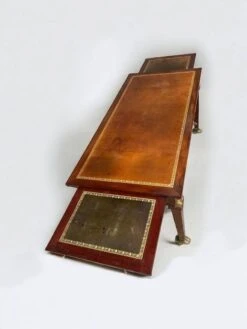 Empire Style Mahogany Flat Desk - Return From Egypt Furnishing Mercier Frères In Paris -Room Fold Zone 798f4c3f 1ca1 4548 b300 17882659fee5