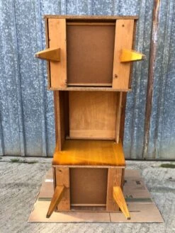 Vintage Desk With Oak Compass Legs -Room Fold Zone 7b508114 734f 4e22 9017 1b537c13c09c