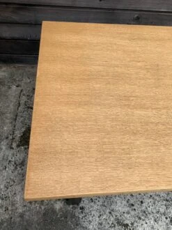 Farm Table In Solid Oak And Matte Black Legs -Room Fold Zone 7e40ba70 9882 459a aea6 fc604c2e5d71