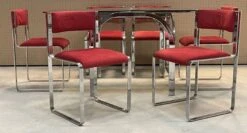 70s Dining Room Set: Glass Table And 6 Chairs -Room Fold Zone 7fc2437e 72cc 468c 81a8 73ab18514e4d