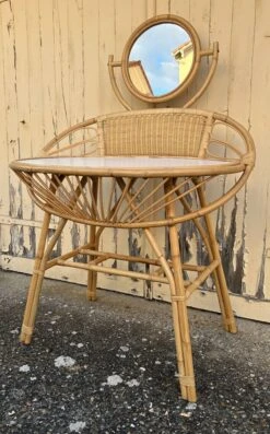 Anne Bamboo Dressing Table Vintage, 1960s 41 Anne Bamboo Dressing Table Vintage, 1960s -Room Fold Zone 809ba288 5875 427c ae6d 7582f543e432
