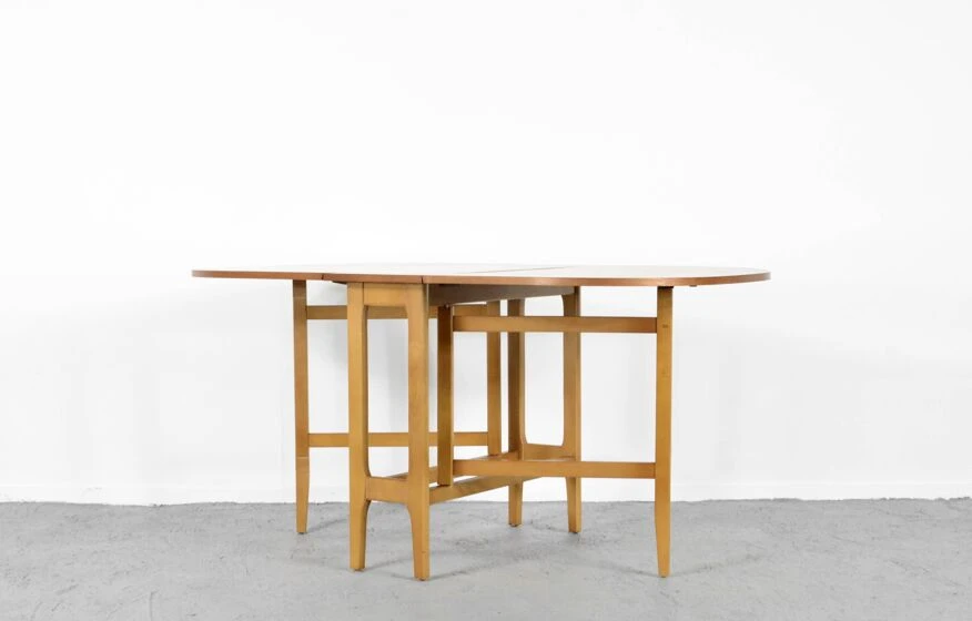 Midcentury Drop Leaf Table In Stunning Teak. Vintage / Modern / Retro / Danish Style 5 Midcentury Drop Leaf Table In Stunning Teak. Vintage / Modern / Retro / Danish Style - Image 3