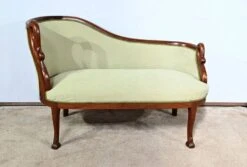 Small Mahogany Backsplash Daybed, Return From Egypt Style – Early 20th Century 27 Small Mahogany Backsplash Daybed, Return From Egypt Style – Early 20th Century -Room Fold Zone 846f8e88 43c4 4619 ab37 5f8dae05dae0