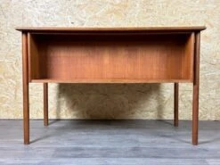 60er 70er Jahre Teak Writing Desk Schreibtisch Von Gunnar Nielsen Für Tibergaard -Room Fold Zone 85242808 3a52 45d1 a385 de02ad1153f9