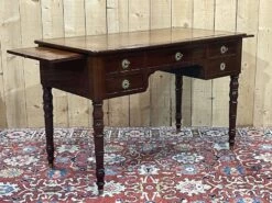 Restoration Desk In Mahogany And Leather Top From The 19th Century -Room Fold Zone 885beb21 4a57 4794 b9ff e09b82cd8d56