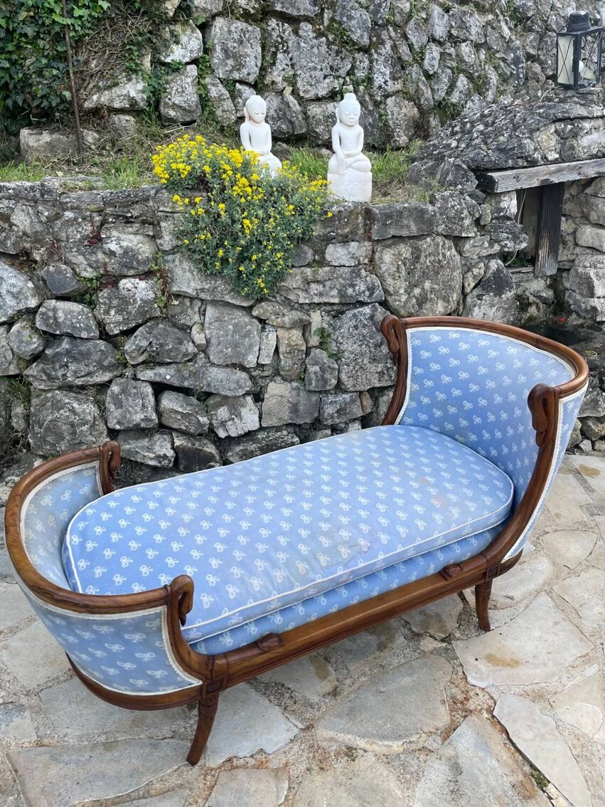 Little Duchess With Swan's Neck In Mahogany, Empire Period 3 Little Duchess With Swan's Neck In Mahogany, Empire Period