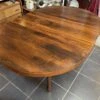 Round Dining Table -Aurora Izegem Model 4001 Belgium Scandinavian In Rio Rosewood + Extension -Room Fold Zone 8c18e900 b58b 40e8 90ac 62a4c22c40b6