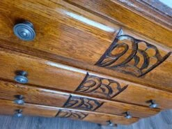 Art Deco Chest Of Drawers, Marble Top, Old Vintage Furniture -Room Fold Zone 8c42551a f6eb 4ef1 90db fc027fc796cf