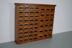 Dutch Beech / Pine Industrial Apothecary / Workshop Cabinet, Circa 1950s -Room Fold Zone 90594c89 8b4a 4736 9bf7 3996404808ba