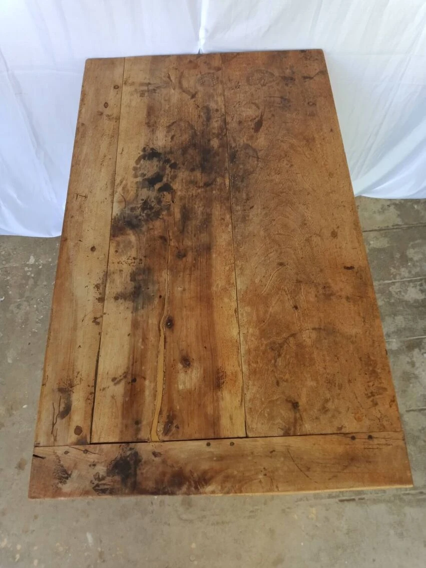 Old Trade Table With Two Drawers 11 Old Trade Table With Two Drawers - Image 9