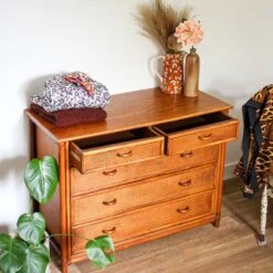 Vintage Rattan Chest Of Drawers -Room Fold Zone 94260d2f 250e 481c 855d d3e2e9728da6