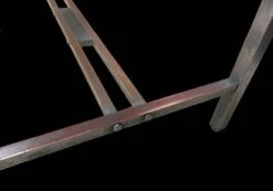 Art Deco Side Table Desk In Nickel-plated Copper And White Marble -Room Fold Zone 949f0755 9517 4aa5 93f2 56b58d08f8c2