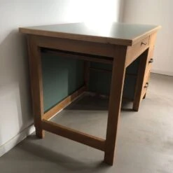 1950s Oak Desk -Room Fold Zone 965f0fcc a9e2 45a0 9875 98f0028f1e38