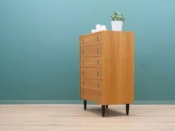 Ash Chest Of Drawers, Danish Design, 1970s, Production: Westergaard