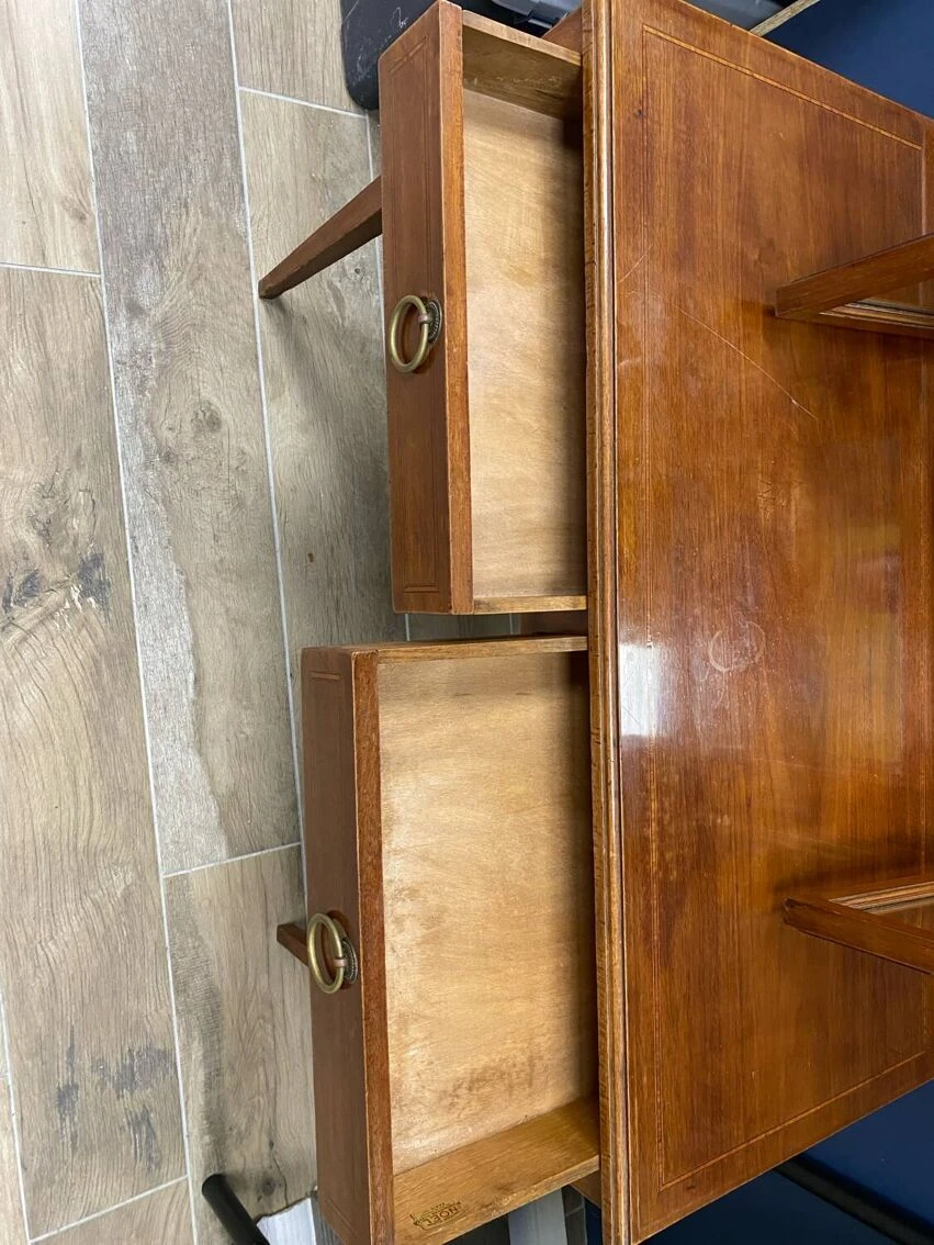 Dressing Table, Triptych Mirror And Tassel Lamps 16 Dressing Table, Triptych Mirror And Tassel Lamps - Image 14