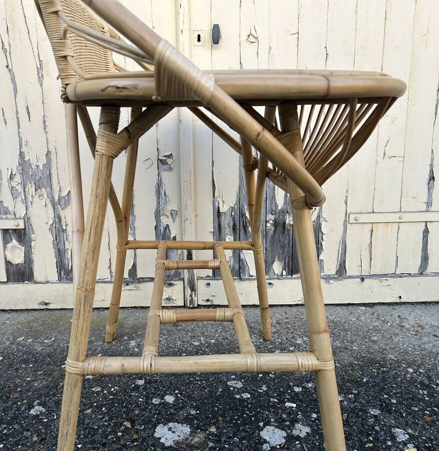 Anne Bamboo Dressing Table Vintage, 1960s 18 Anne Bamboo Dressing Table Vintage, 1960s - Image 16