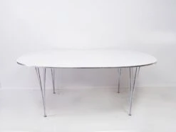 Superellipse Dining Table By Fritz Hansen, 1974