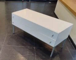 Vintage White Chest Of Drawers Brasilia Werk -Room Fold Zone 9b40601e bfcb 4f58 9a16 db076aa08bc0