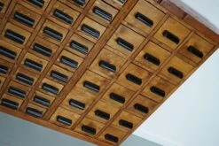 Dutch Beech / Pine Industrial Apothecary / Workshop Cabinet, Circa 1950s -Room Fold Zone 9c4b20f1 37fc 4915 8737 0fdc3b0a0330