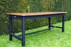 Superb And Old Solid Oak Farm Table -Room Fold Zone 9c994eb6 2ffb 42c0 95d4 a81857863f23