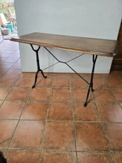 Old Oak Bistro Table, 125cms L -Room Fold Zone 9eecd048 e21c 4a3c 8849 dc0512a4dd52
