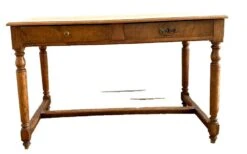 Louis XVI Style Flat Desk In Solid Oak 19th Century -Room Fold Zone 9f2f46e6 e36c 4f91 b4ff efe3fe93837f