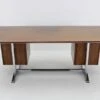 1950s Gio Ponti Large Executive Desk For RIMA Padova In Walnut Finish, Italy -Room Fold Zone 9f7386ad 5513 4658 be5c ddf852cf887e