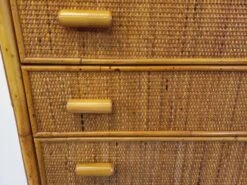 Vintage Chest Of Drawers In Rattan And Woven Rattan From The 70s -Room Fold Zone a12c3e1f 7e14 4717 888f 3b990e7d9d72