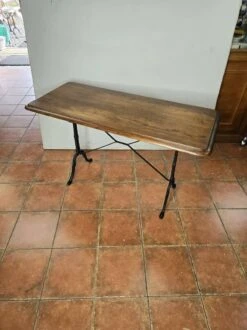 Old Oak Bistro Table, 125cms L -Room Fold Zone a30155b3 af3e 4f32 8daa 81816667691c