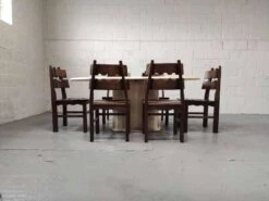 Vintage Italian Travertine Table, 1970's -Room Fold Zone a3d300ba 48c2 4cb4 b08f e3f3181e85fb