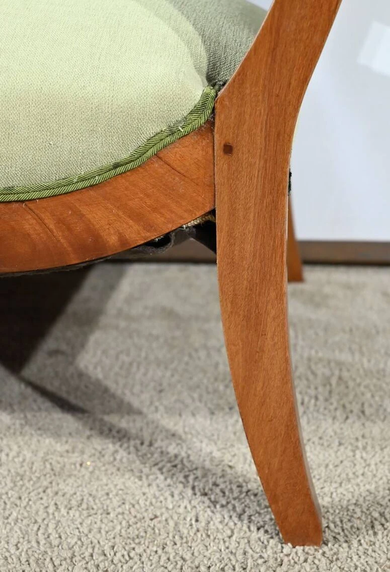 Solid Mahogany Daybed, Return From Egypt Style – Early 20th Century 13 Solid Mahogany Daybed, Return From Egypt Style – Early 20th Century - Image 11