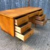 Vintage Desk With Oak Compass Legs -Room Fold Zone a5c04917 7051 44cf bd24 f7caf6a75bf9