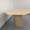 Vintage Octagonal Travertine Dining Table From The 70s 80s 1 Vintage Octagonal Travertine Dining Table From The 70s 80s -Room Fold Zone a6c5ad9d ac48 47a7 98fc 135d54143794