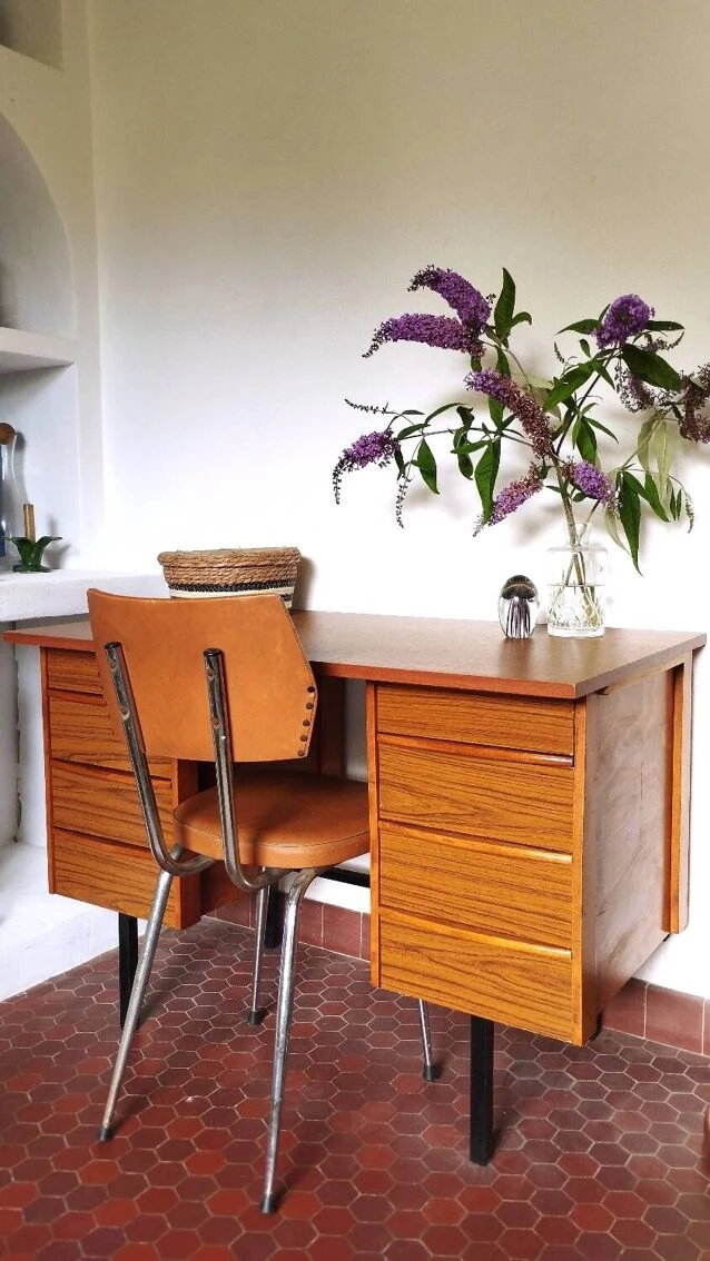 Modernist Desk 8 Drawers 13 Modernist Desk 8 Drawers - Image 11