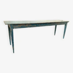 20th Century Patina Solid Fir Farm Table -Room Fold Zone a8ce3534 60fd 4930 a670 d09bf6e3c940
