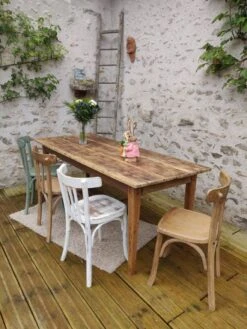 Farm Table 191 Cm X74 Cm X 74.5 Cm -Room Fold Zone a9d697cb 3a4e 4325 9a5b a453de874064