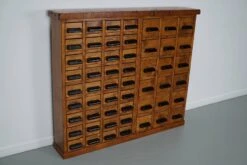 Dutch Beech / Pine Industrial Apothecary / Workshop Cabinet, Circa 1950s -Room Fold Zone a9e0eefd 16fc 4755 9e4d ac96214f3096