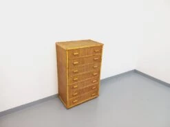 Vintage Chest Of Drawers In Rattan And Woven Rattan From The 70s -Room Fold Zone aaee6a2f 4921 422f 8dbf 9d0da9292566