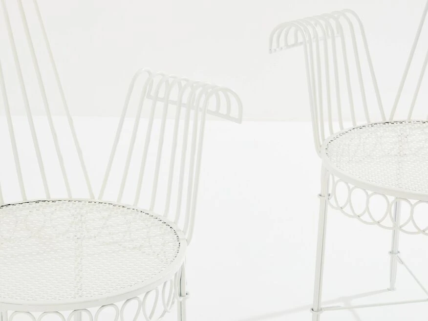 Mathieu Matégot Complete Dining Room Set Cap D'Ail 1950s 17 Mathieu Matégot Complete Dining Room Set Cap D'Ail 1950s - Image 15