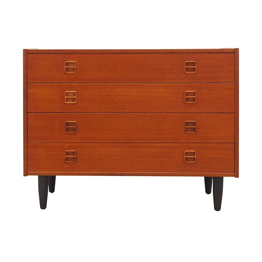 Teak Chest Of Drawers, Danish Design, 1970s, Production: Denmark 10 Teak Chest Of Drawers, Danish Design, 1970s, Production: Denmark - Image 8