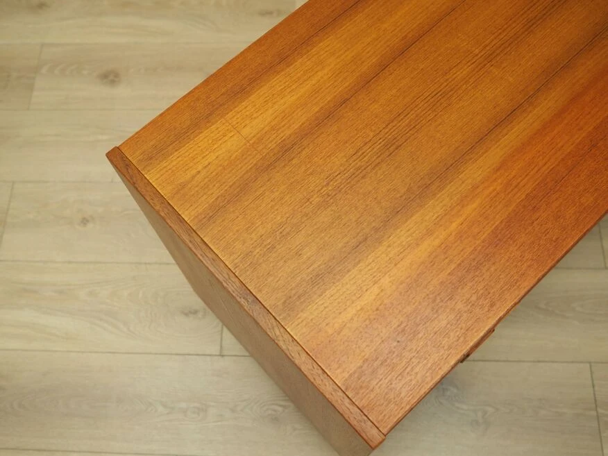 Teak Chest Of Drawers, Danish Design, 1970s, Production: Denmark 6 Teak Chest Of Drawers, Danish Design, 1970s, Production: Denmark - Image 4