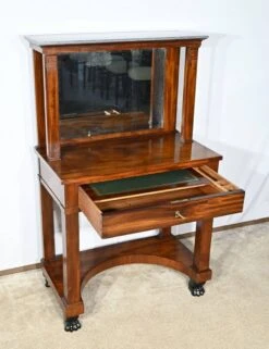 Mahogany Writing Table, Return From Egypt Period – Early 19th Century -Room Fold Zone adbc0e22 1f36 4b9a b54e b468a2444953