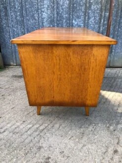 Vintage Desk With Oak Compass Legs -Room Fold Zone ade80d75 796e 4968 9cbd d9835e716c0d