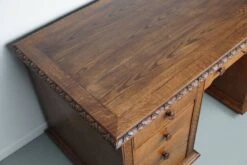 Antique Dutch Carved Oak Art Nouveau Desk / Shop Counter, Early 20th Century -Room Fold Zone af86d552 b899 4f3c a5f6 a26b49950739