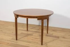 Mid-Century Teak Dining Table And Chairs Set By Hans Olsen For Frem Røjle, Denmark, 1950s, Set Of 5 -Room Fold Zone b08a87ef 7cff 400b 8c5a c76e8bda6d90