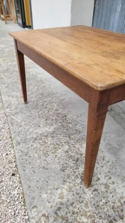 Old Rustic Farm Table, One Drawer -1m25 -Room Fold Zone b0a2bd23 217a 4115 a3c7 52ef4bf1422c