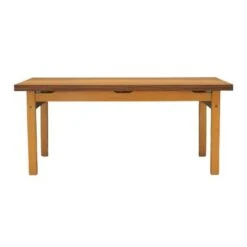 Beech Table, Danish Design, 1980s, Manufacturer: OFM -Room Fold Zone b1a771c8 30f0 4760 8b6d ada9c6dea69f