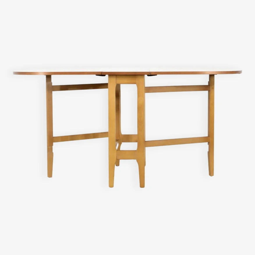 Midcentury Drop Leaf Table In Stunning Teak. Vintage / Modern / Retro / Danish Style 8 Midcentury Drop Leaf Table In Stunning Teak. Vintage / Modern / Retro / Danish Style - Image 6